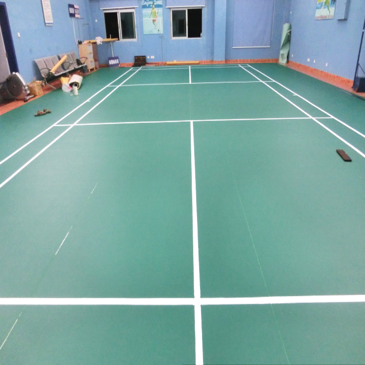 華塑裝飾塑膠運動地板非常受運動場館的青睞！